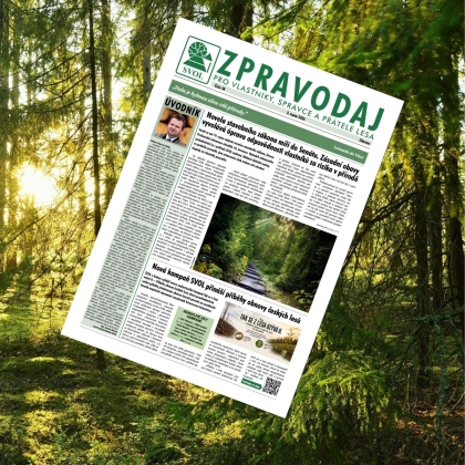 Nový Zpravodaj SVOL ke stažení ZDARMA: Legislativa, obnova lesů i inspirace z praxe